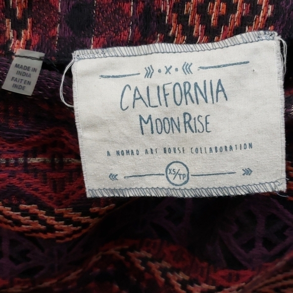 California Moonrise Boho Styled Skirt Size XS - Picture 3 of 8